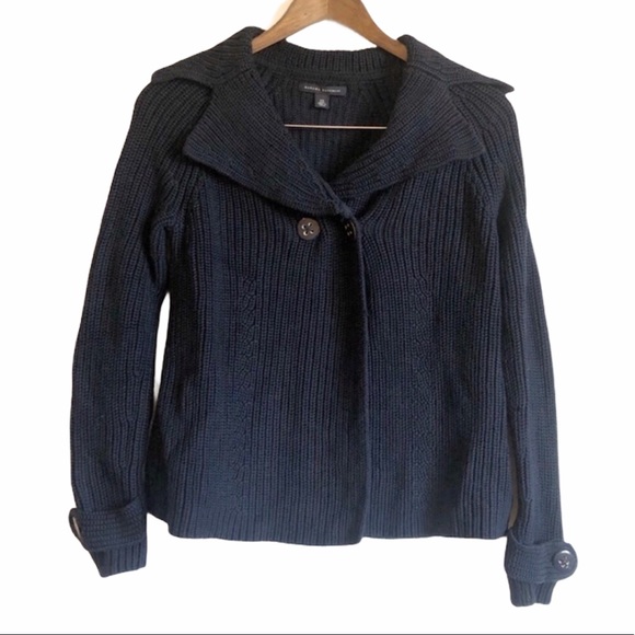 *3/$25* BANANA REPUBLIC Knit Sweater Cardigan Blue